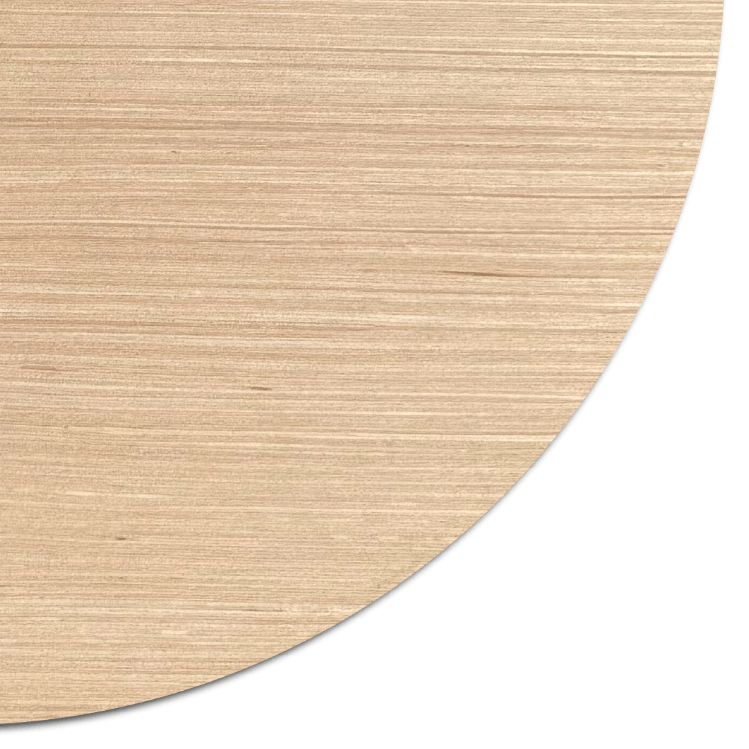 Unfinished Round Plaque